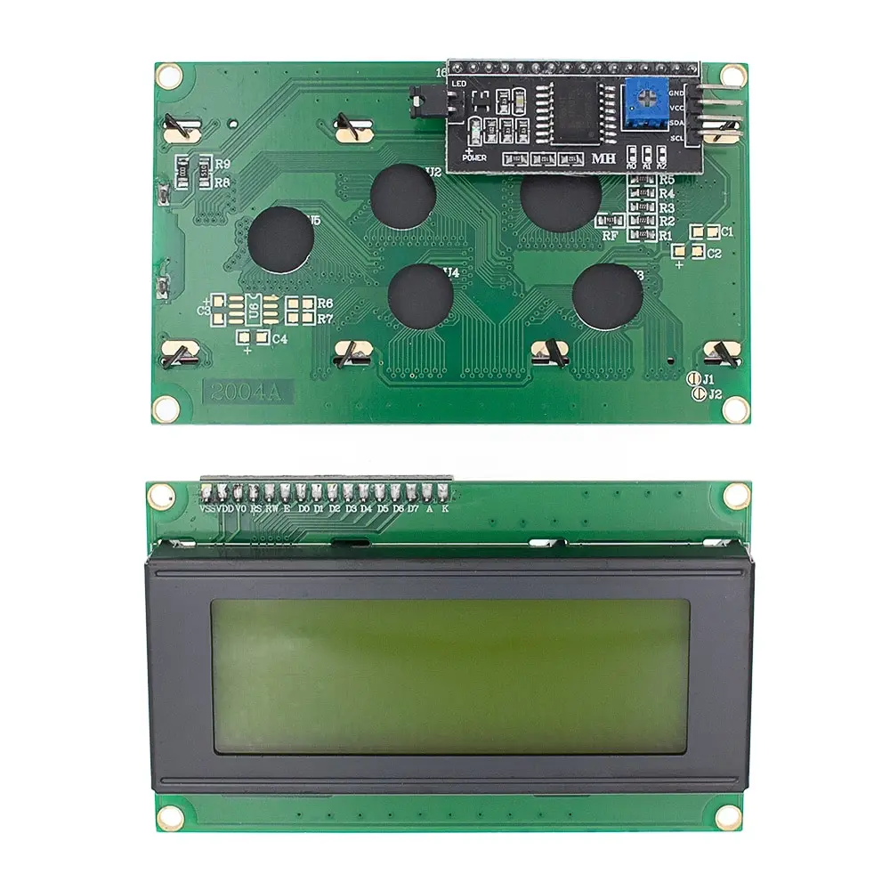 LCD2004 2004 LCD Module Blue/Green/White Screen 20X4 Character LCD Display IIC I2C Serial Interface Adapter Module for Arduino