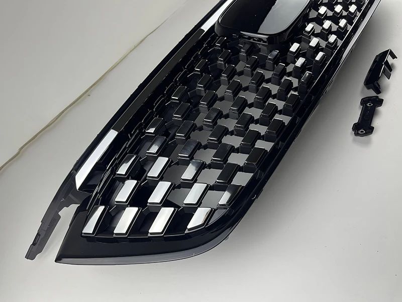 شبكة سيارة مناسبة لهوندا HRV 2022 ABS مصبغة اكسسوارات السيارات الخارجية سيارة الوفير مصبغة أجزاء خاصة لتعديل السيارات #3