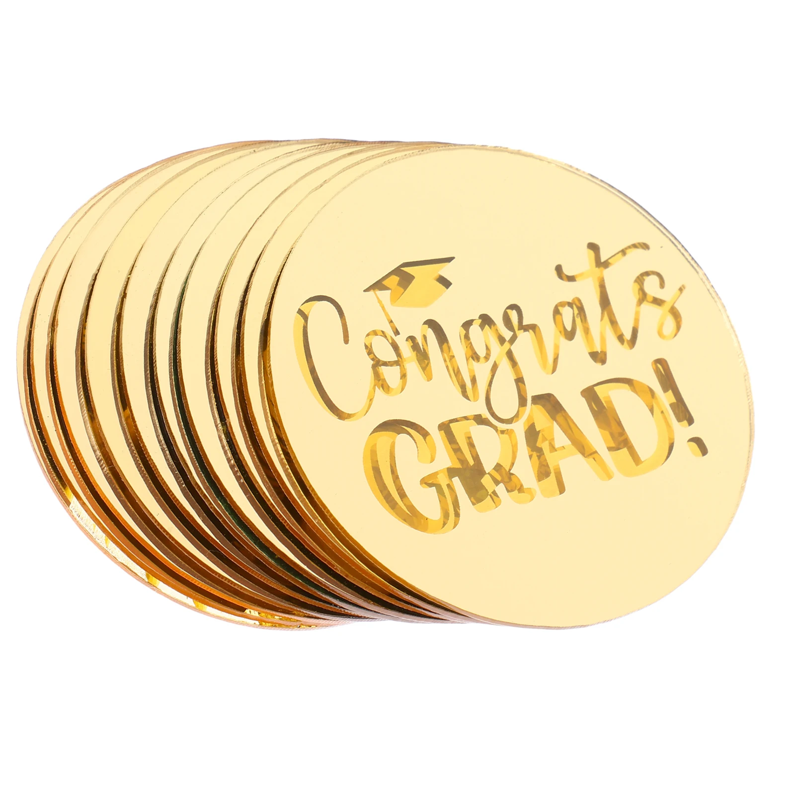 

10pcs Graduation Party Centerpieces For Tables Decorations Acrylic Graduation Toppers Party Centerpieces College Celebration