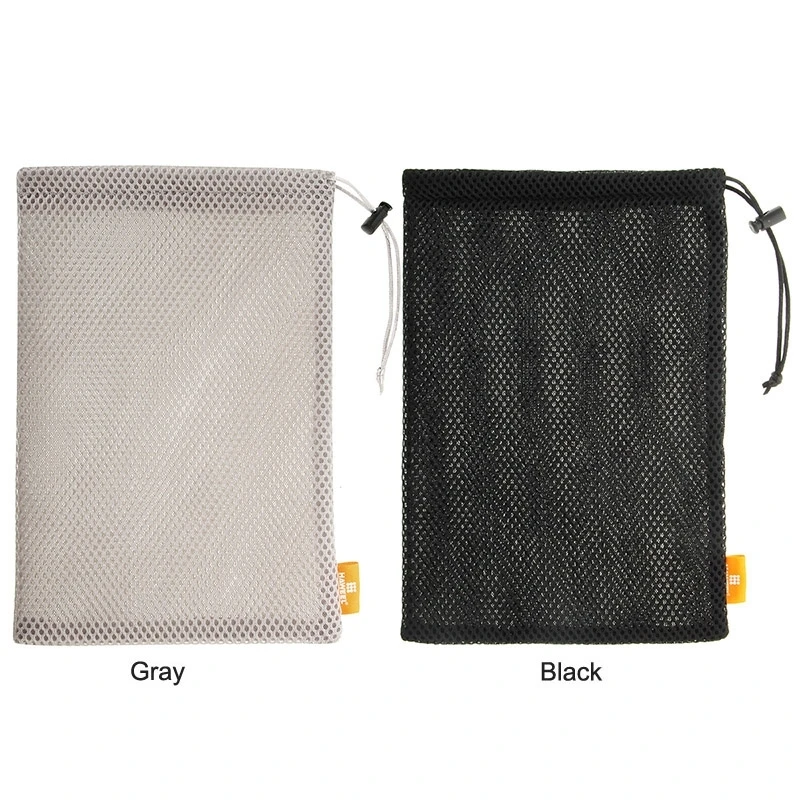 HAWEEL Nylon-Netztasche mit Halteschnur für iPad Air 2 & 1 / iPad 4 / 3 / 2 / 1, Größe: 29cm X 19cm