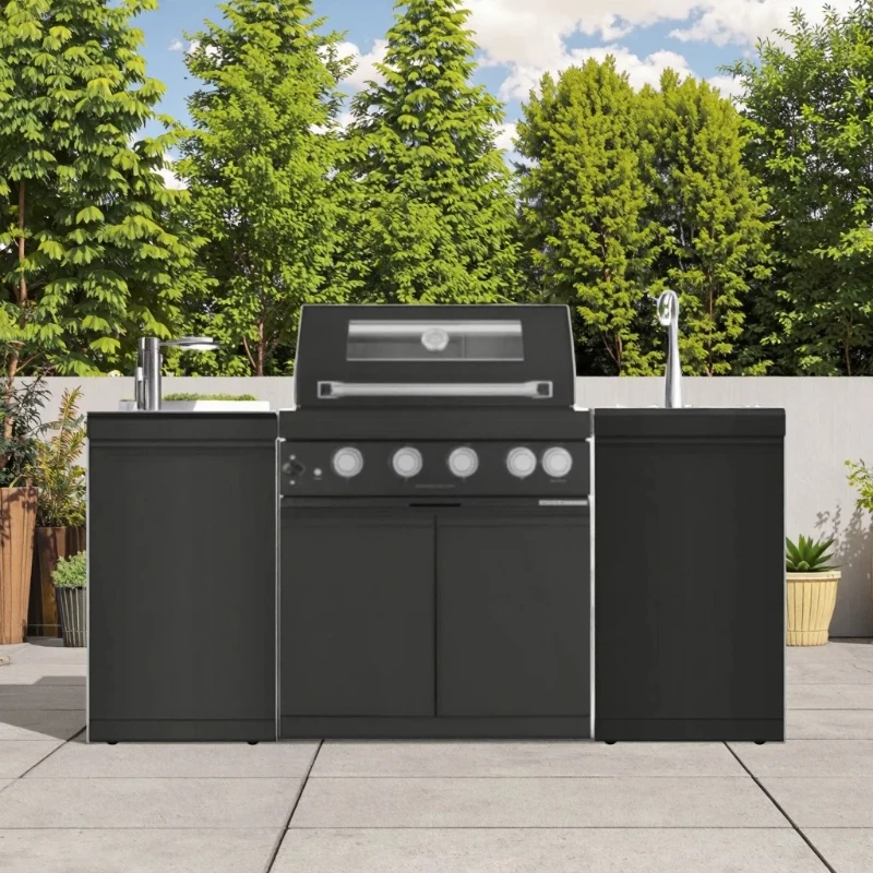 Black Modular Kitch… - image