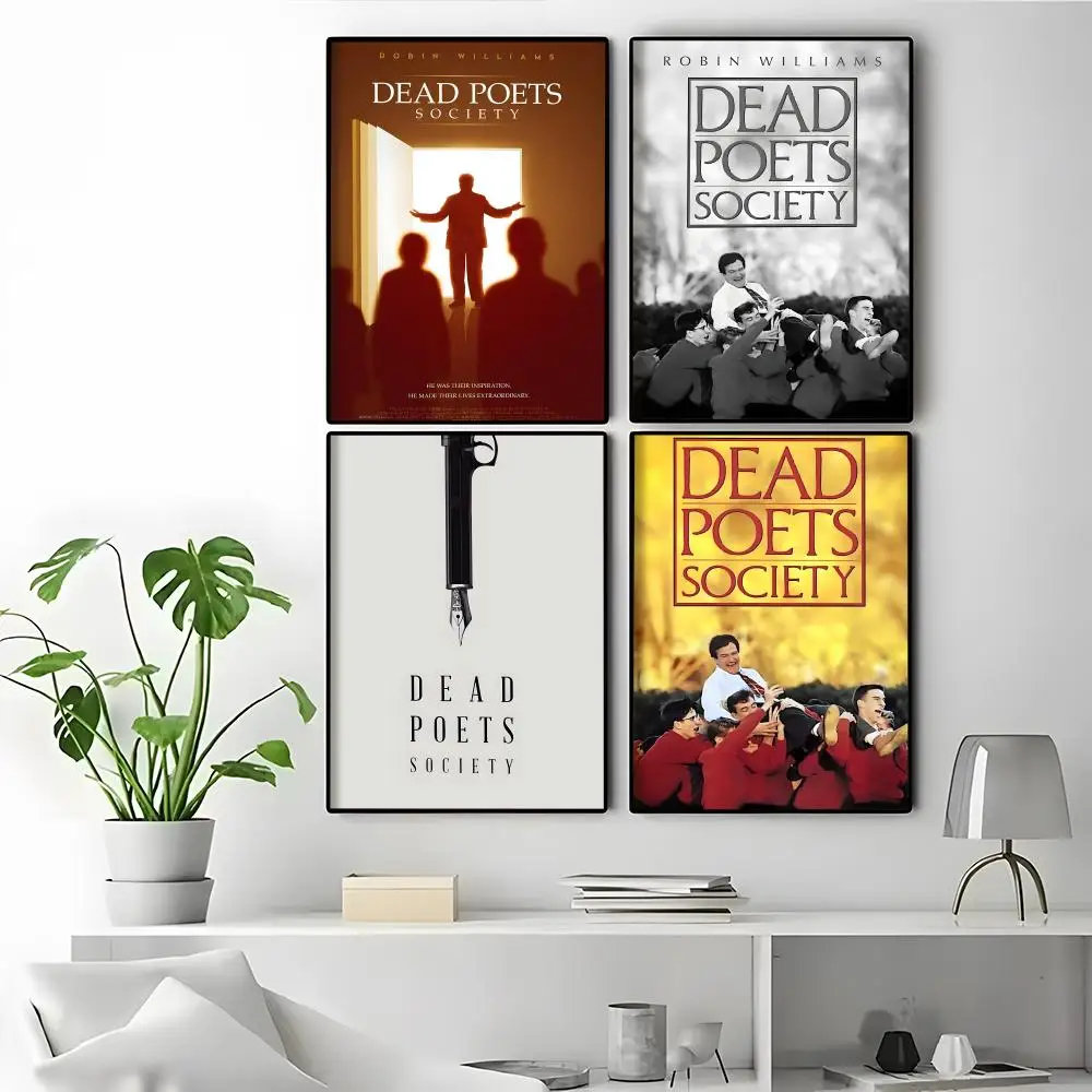 D-Dead Poets Society Poster HD Durable PVC Wall Art - Waterproof Thickened For Home Hotel Bedroom