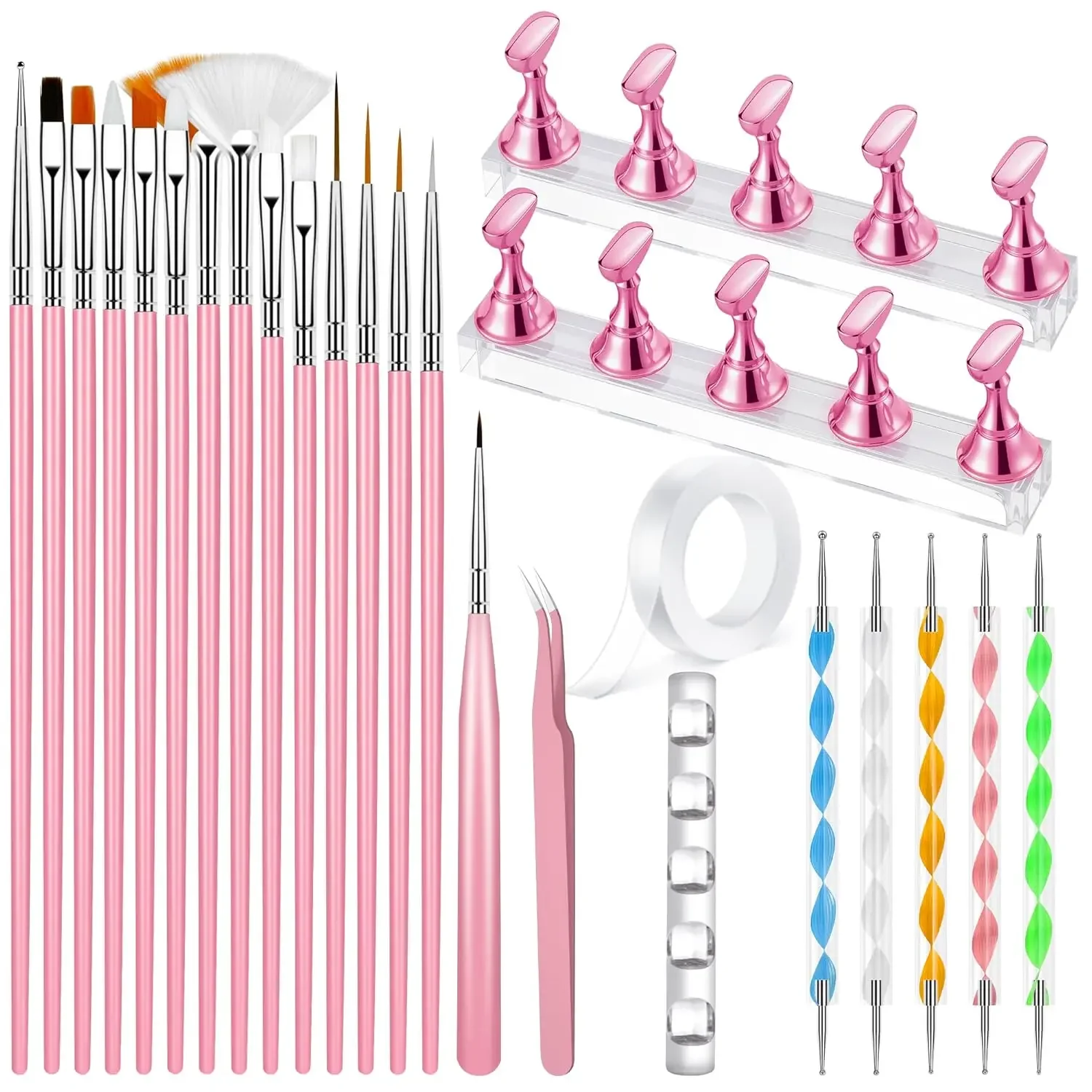 Professionelles DIY-Nagelkunst-Pinselset |   Mehrere Kombinationen verfügbar |   DIY Nagelmalwerkzeuge |   Von Nageldesignern empfohlen