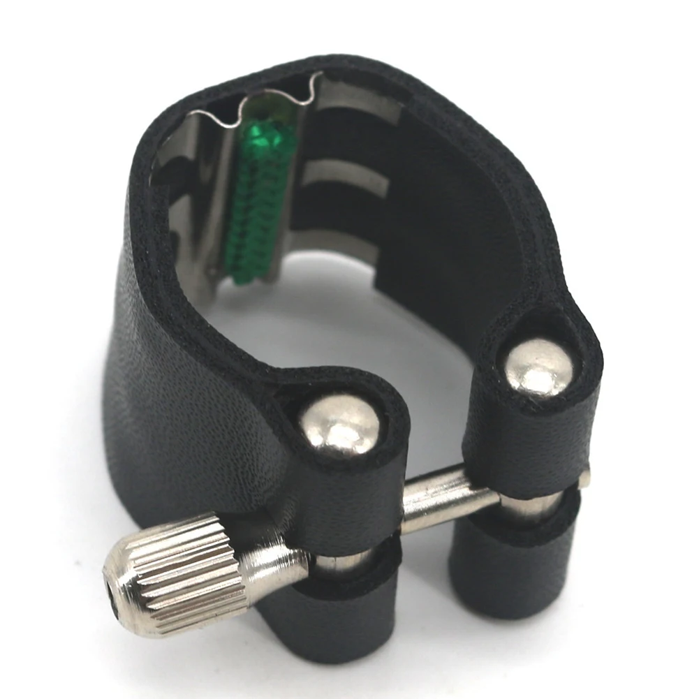 Superior-Bb Clarinet Leather Ligature Clarinet Leather Ligature Mouthpiece Fastener Set Musical Instrument Tools