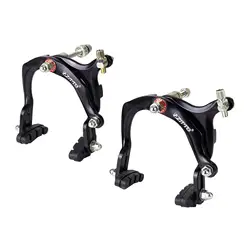 2Pieces Brake Caliper Mountain Clamp Front Rear Accessories Black