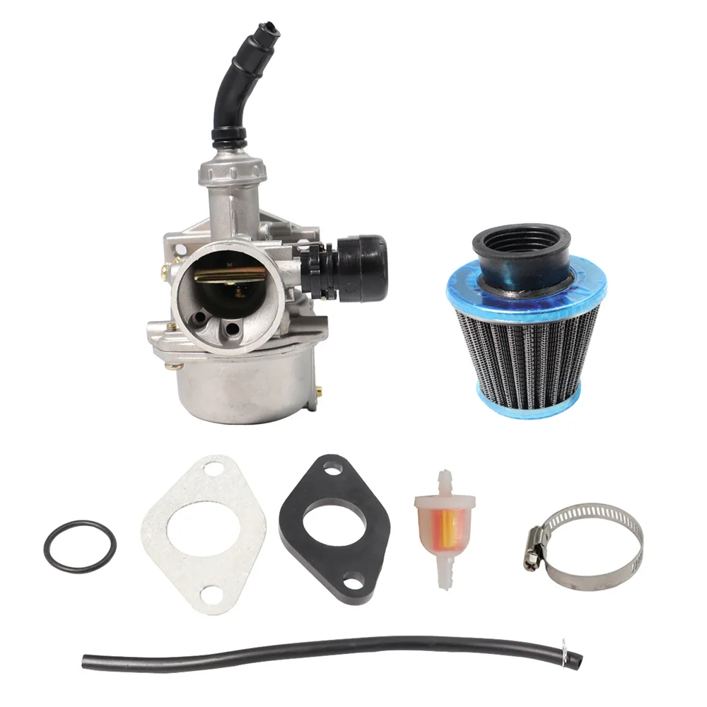 

ATV Carburetor PZ19 with Fuel Filter and 35mm Air Filter for 50cc 70cc 80cc 90cc 110cc 125cc ATV Dirt Pit Bike