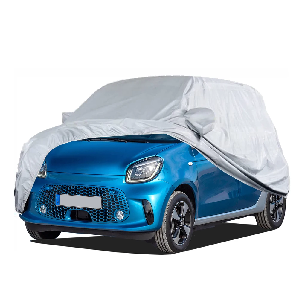 Full Car Exterior Cover Outdoor Waterproof Dustproof UV Snow Sunshade Protection Cover For SMART 2 Door Model