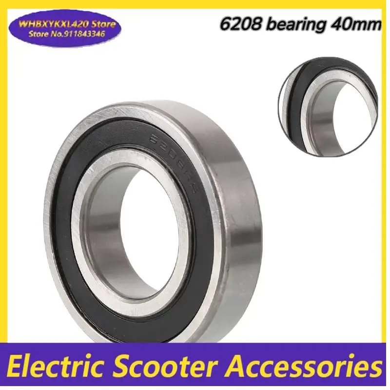

Высококачественные радиальные шарикоподшипники 6208 40 мм — идеально подходят для аксессуаров для передних и задних колесных подшипников электромобилей