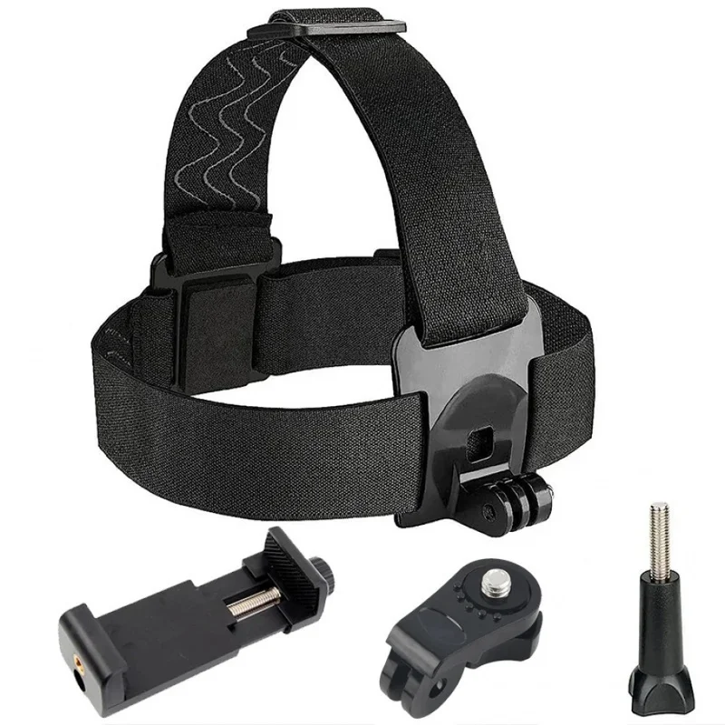 Head Strap Mount For GoPro Hero 13 12 11 10 9 8 7 Insta 360 X5 X4 X3 GO 3 3S DJI Osmo Action 3 4 5 Pro Cameras Accessory ﻿
