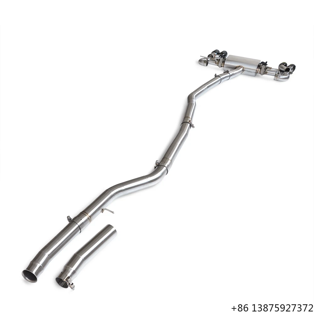 Support OEM Stainless Steel Piping 3'' to 3.5''  Exhaust Pipe for Catback Pipe  3 Series 320I 328I F30 2.0T N20 2012-2015