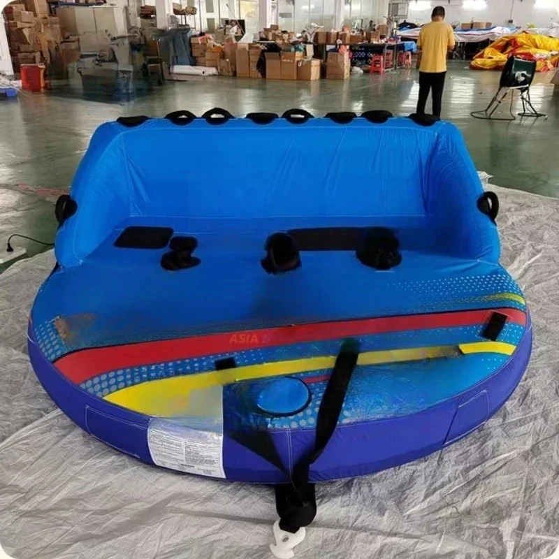

Nylon Inflatable Towable Sofa – High Strength Nylon, Multi-Person Capacity, Boat & Jet Ski Towing, Recreation