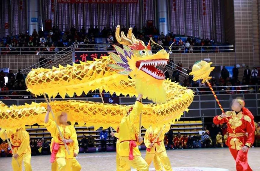 

13 м золотой размер 5 танцевальный костюм дракона 10 игроков детский школьный искусство Хэллоуин вечерние представление парад народная сцена