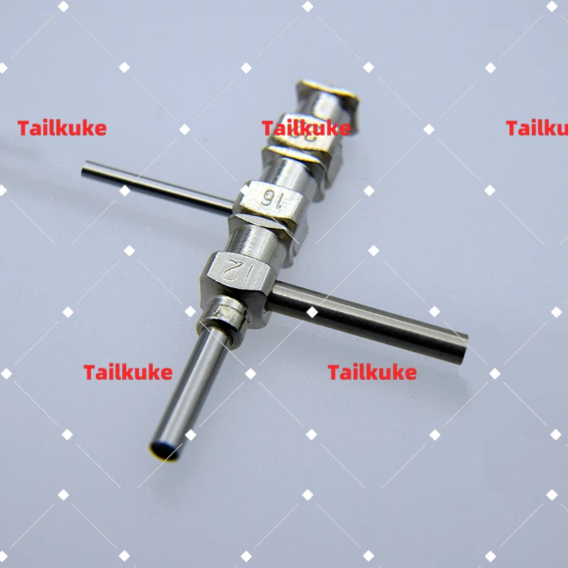 

Трехтрубная коаксиальная игла, игла для 3D-печати, электрооборудованная игла, наконечник иглы, плавкий влажный сердечник, полое волокно