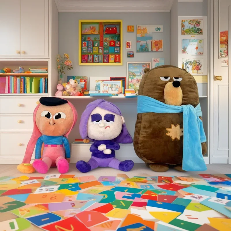 

Language Learning Green Owl Plush Toy Soft Educational Doll For Kids Girls And Boys Bedroom Decor Classroom Buddy Birthday Gift