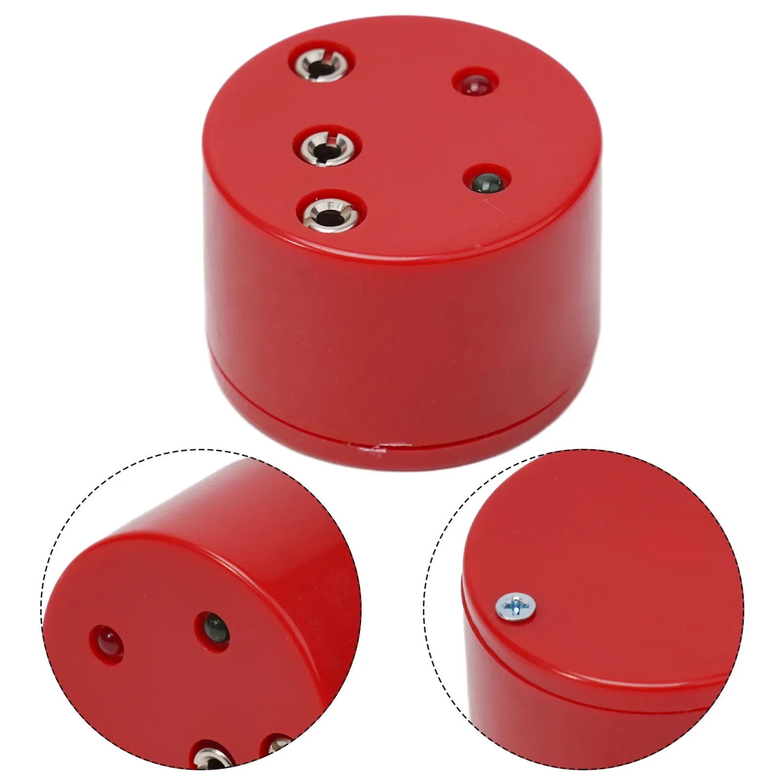 1 قطعة تستر السيف المبارزة تستر أداة إصلاح اختبار موصل احباط البلاستيك الأحمر 1 قطعة 8*5*5 سنتيمتر اختبار موصل Epee صالة الألعاب الرياضية يدوية