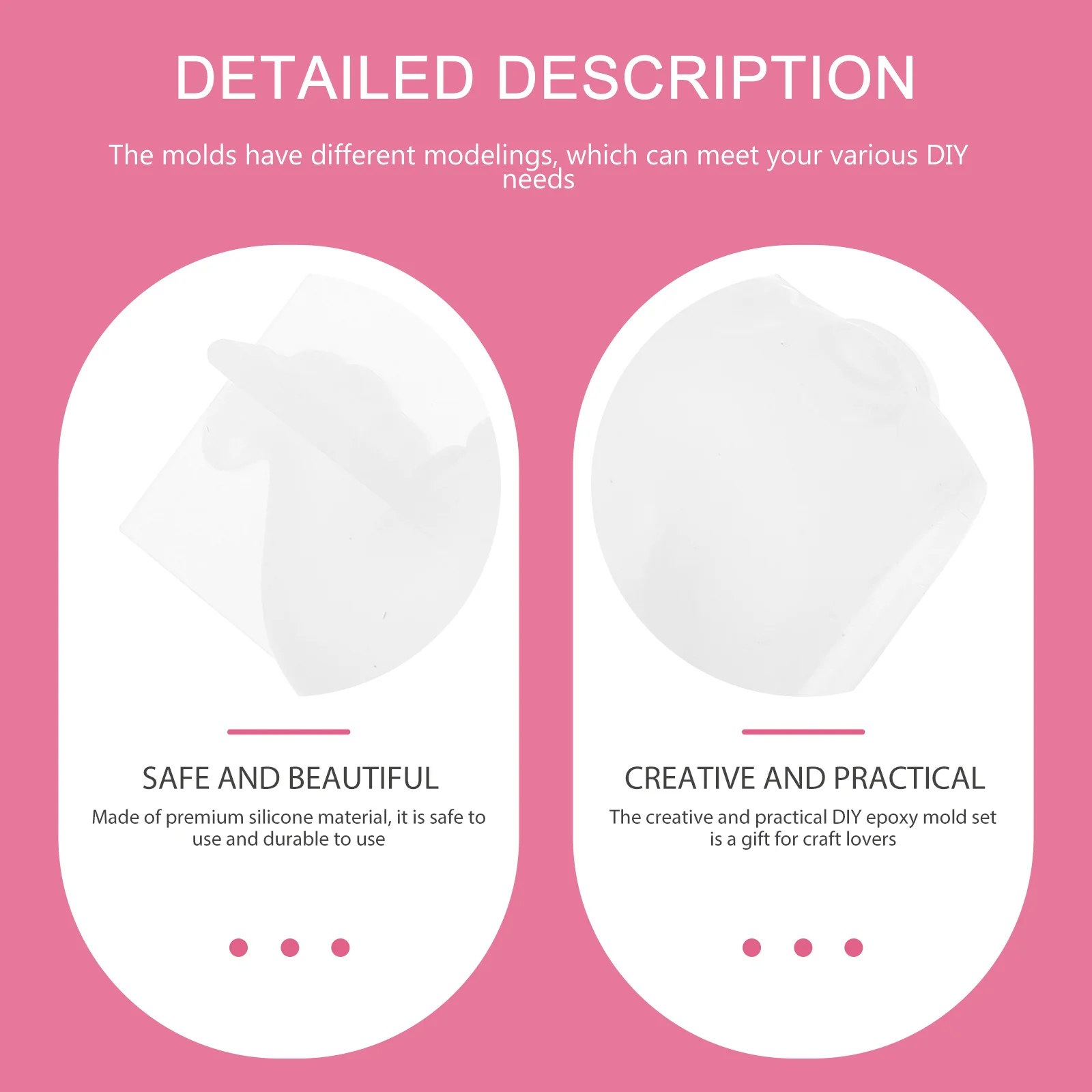 

1Set Octopus Silicone Mold DIY Keychain Ornament Making Set Creative Epoxy Resin Craft Supplies Simple DIY Molds