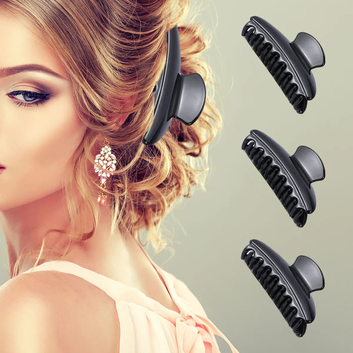 

12pcs Durable Accessories Styling for Hairdressing 9x2 Hair Clamps Hair Hairdressing Tools Styling Tools 8x3 3cm