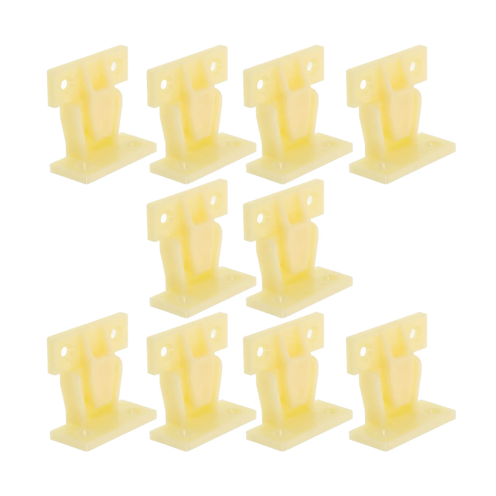 10Pcs Roman Column Buckle Lock Fastener Set ABS Plastic Cabinet Corner Bracket Plug-in Wardrobe Fixing Hardware Furniture Buckle