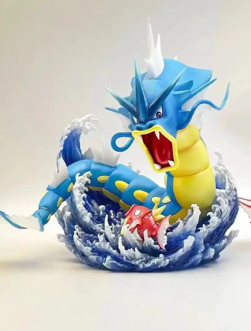 Figura de Pokémon de Anime, figuras de acción de Gyarados, figura bonita de Gyarados, estatua de Pvc, modelo de colección de muñecos, juguetes decorativos, regalos para niños