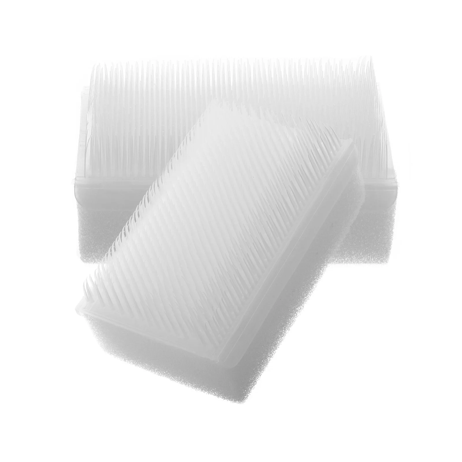 

2pcs Double Sided Soft Sponge Scrub Tool Portable Fingernail Dusting Stain Removal Small Gap Cleaning Brush For Home Medical