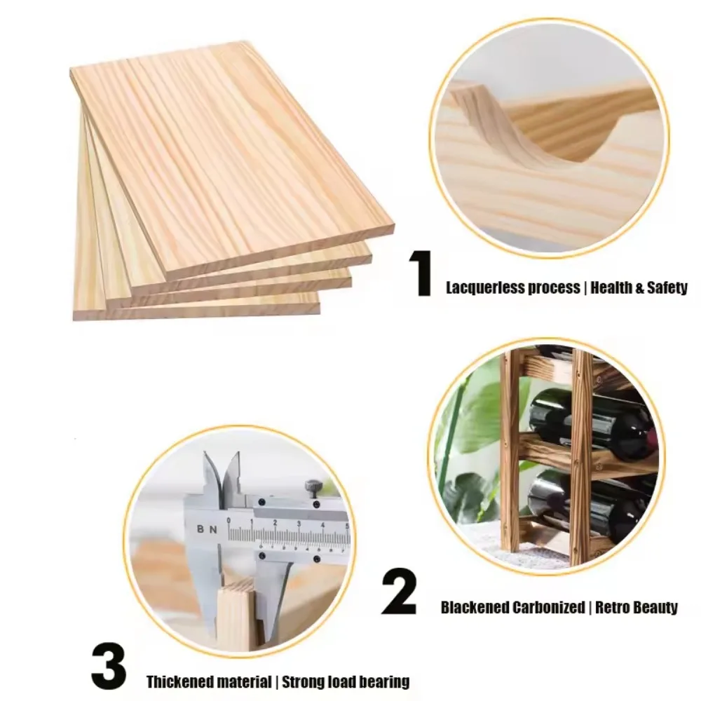 رف النبيذ الأحمر الإبداعية الدائمة خشبية المطبخ مخزن عرض المنظم متعدد الطبقات الخيزران خزانة مشروبات أصحاب الزجاجات الفاخرة #5