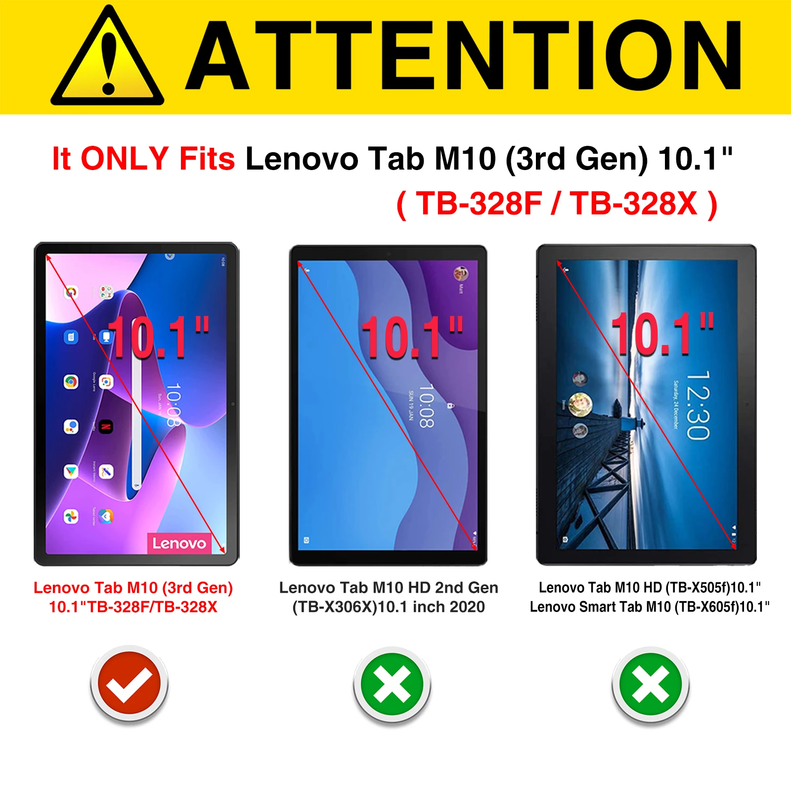 Screen Protector for Lenovo Tab M10 (3rd Gen) 10.1