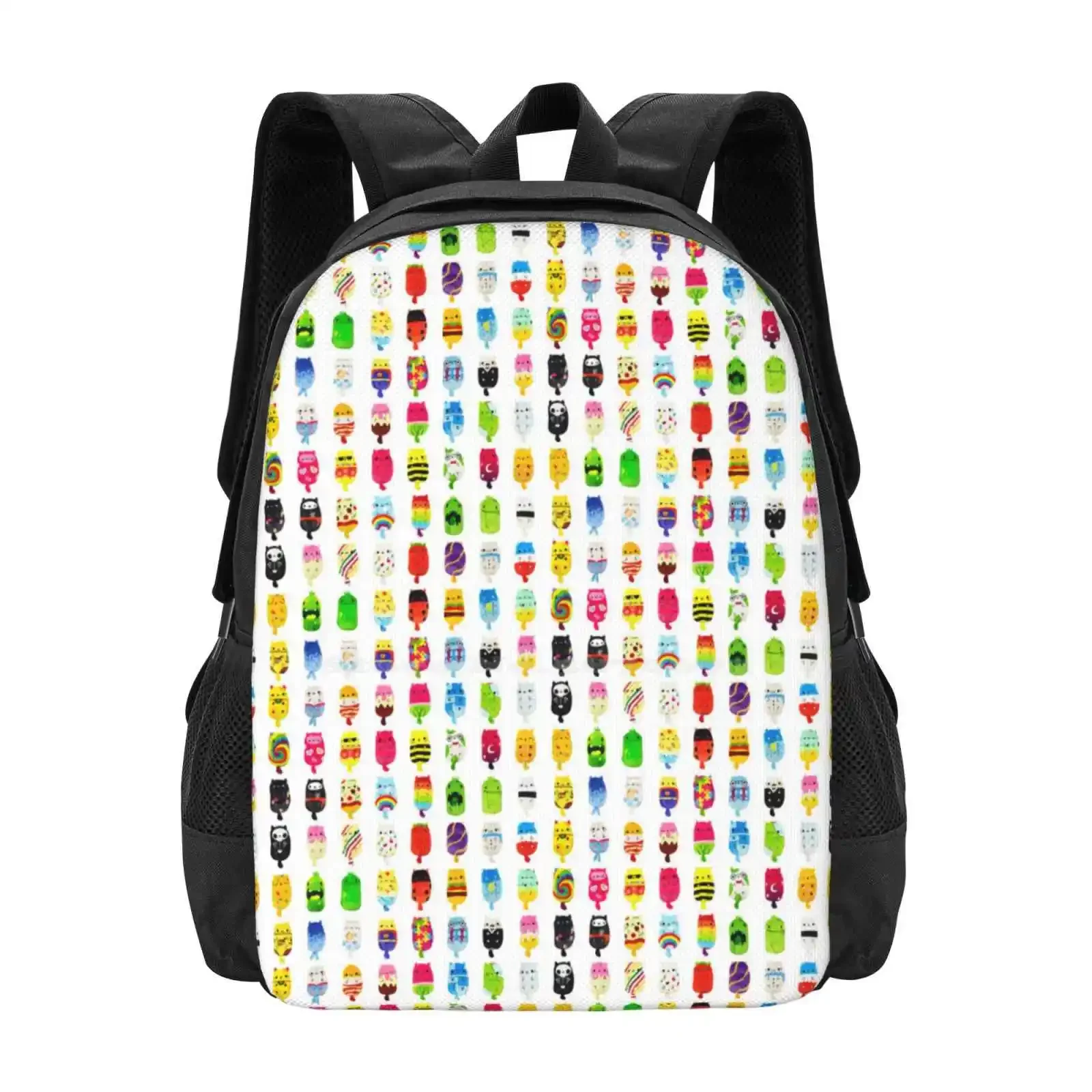 Dibujos de dibujos animados de gatos, gran oferta, mochila, bolsos de moda, gatos, frijol, linda mamá, tatuaje, corazones de caramelo, hamburguesa de queso, juguetes con diseño de pepinillo