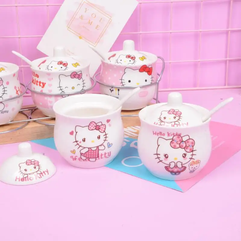 جرة توابل سيراميك من مينيسو، صندوق توابل، جرة توابل، زجاجة، جرة ملح، أدوات المطبخ #2