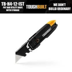 ToughBuilt TB-H4-12-IST Pry Bar Utility Knife With Storage Hand Tools Accessories