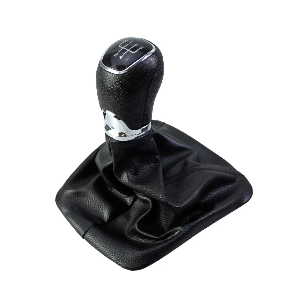 Suitable for Skoda Octavia 2 A5 A6 2004-2012 2005 2006 2007 2008 Automotive Gearhead Shifting Handball Leather Cover Accessories 2