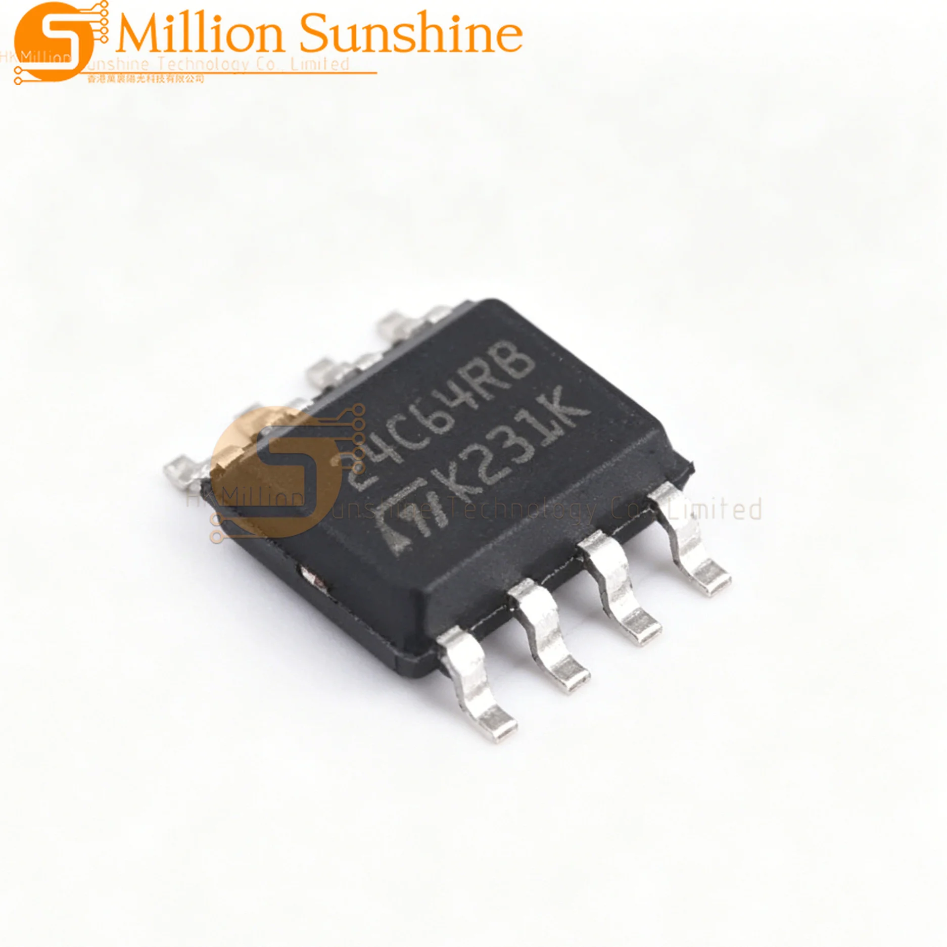 5pcs M24C64-DRMN8TP/K SOP-8 I2C 64Kbit 1MHz EEPROM Memory Chip New Original