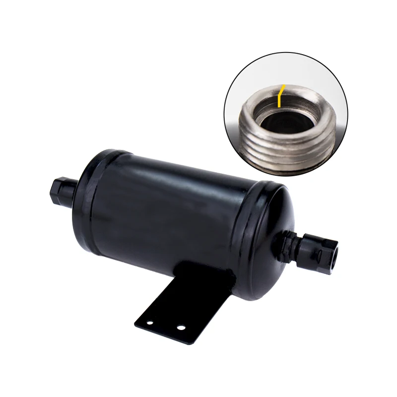 #6 3/8 Thread | High Filtration Efficiency Leak-Proof for Car Air Conditioning Automotive A/C Receiver Drier Accumulator Filter