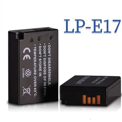 1500mAh LP E17 Camera Battery+NEW LED Dual USB Charger for Canon EOS R8 RP 200D 250D M3 M5 M6 750D 760D T6s 800D T8i