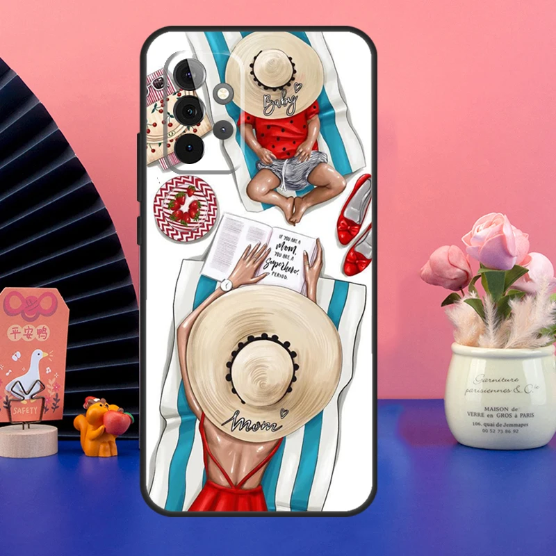 SUPER MOM MOTHER MAMA CUTE BABY Case For Samsung Galaxy A54 A34 A24 A14 A73 A53 A33 A23 A13 A52 A32 A22 A12 A51 A71 Cover