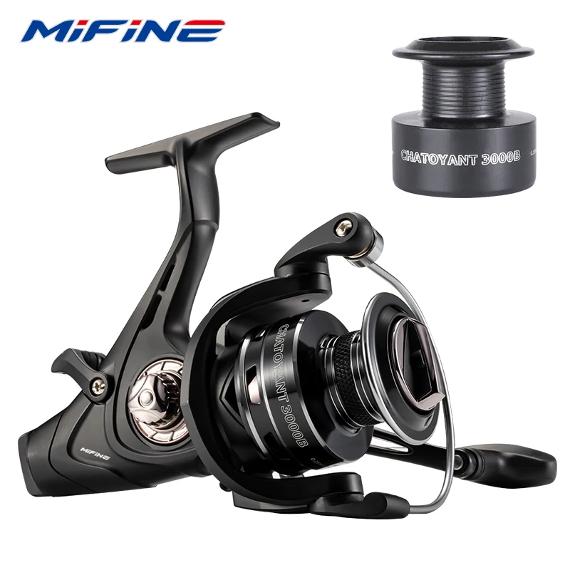 mifine-chatoyant-スピニングフィッシングリール-最大ドラッグ力-14kg-ギア比-52-1-サイズ-3000-6000-5-1bb-ダブルブレーキ-鯉釣りアクセサリー