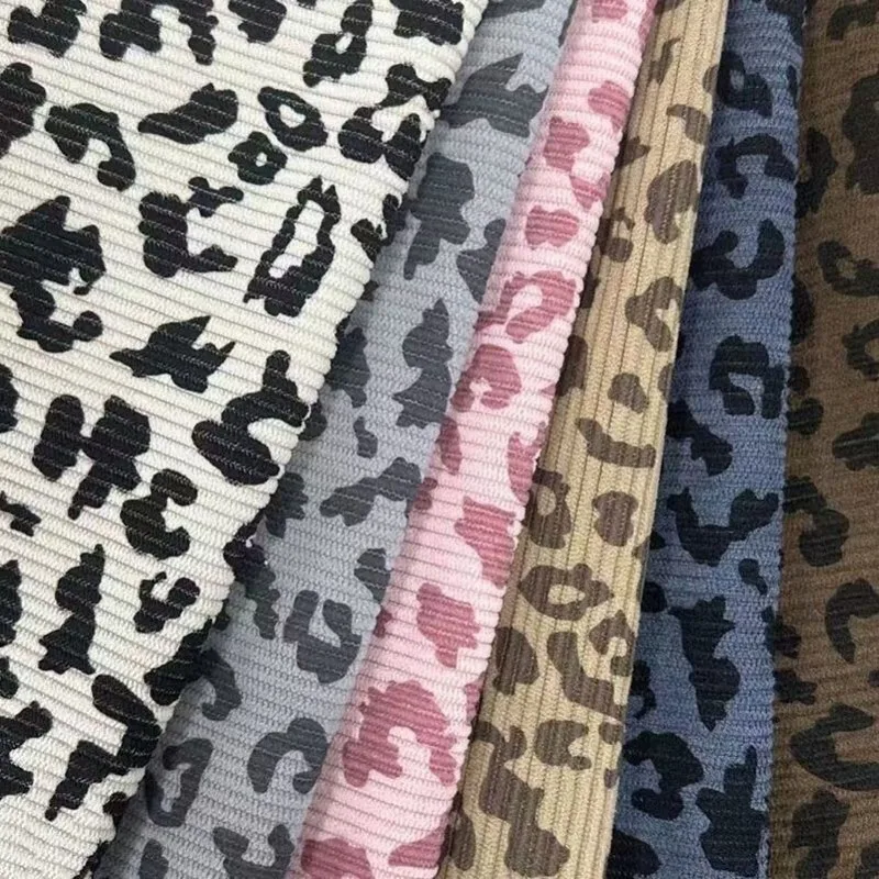 

Leopard Print Corduroy 150x50cm Soft Plush Used For Sewing Synthetic Fur Polyester Fiber DIY Crafts Sofa Covers Home Fabrics