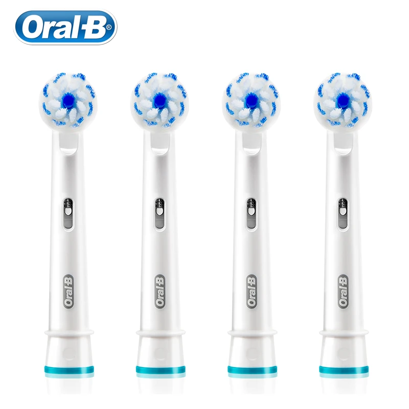 Oral B Extra Soft Bristle Toothbrush Head EB60 for Sensitive Teeth Gentle Clean Teeth Protect Gum 2/4 Oral B Refills