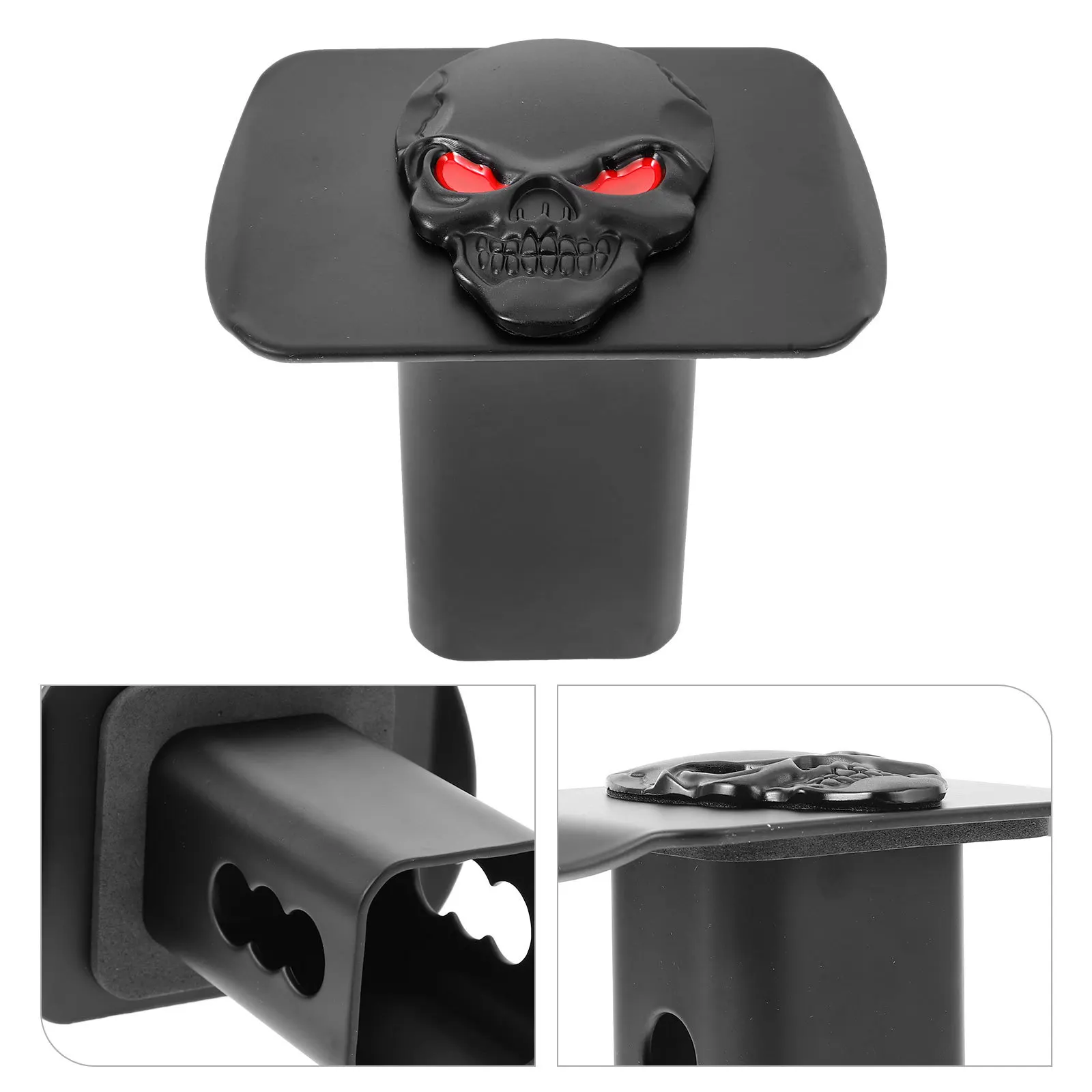 

Skull Head Protector For Rv Receiver Accessories Cover Cars Trucks Hitch Covers Suvs Auto Accessories Receiver Hitch Cover