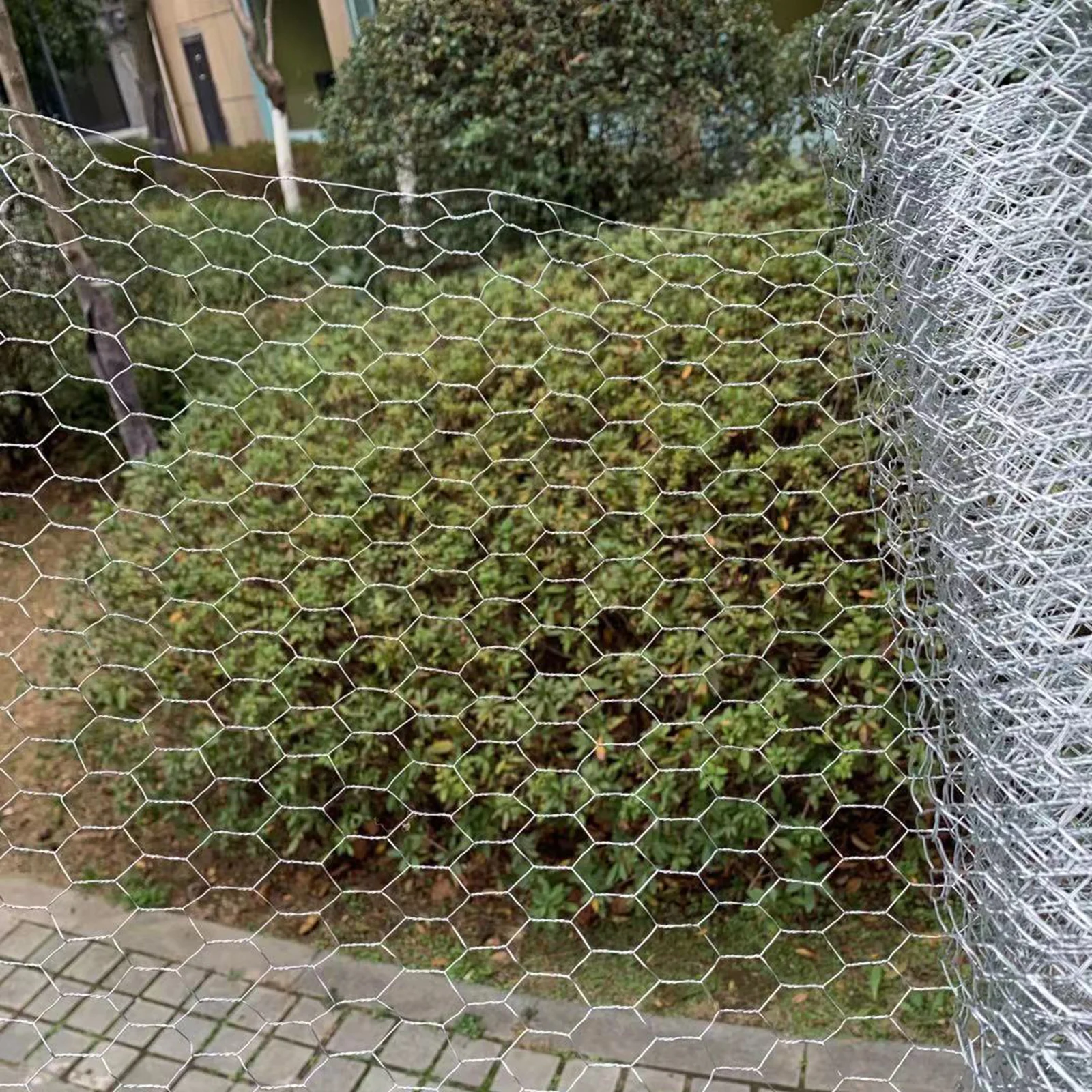 

Galvanized Poultry Mesh Fencing Chicken Wire Net Rabbit Netting 40x500cm