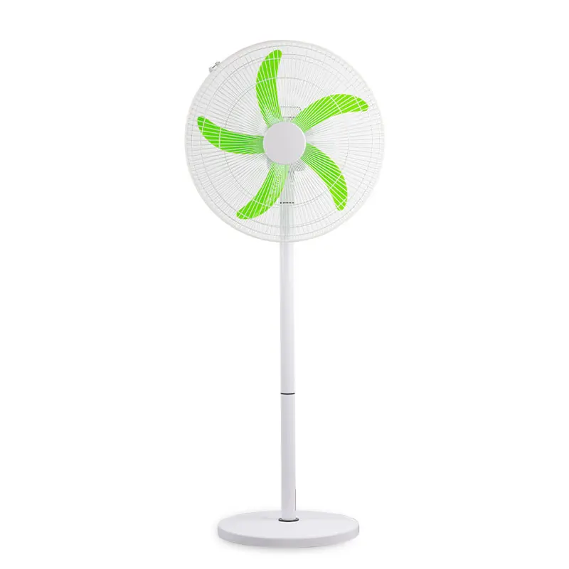 

CHANGRONG Rechargeable AC/DC Stand/Table/Wall/Ceiling/Floor 5 in 1 Fan 18 Inch with Remote Control and Solar Charging