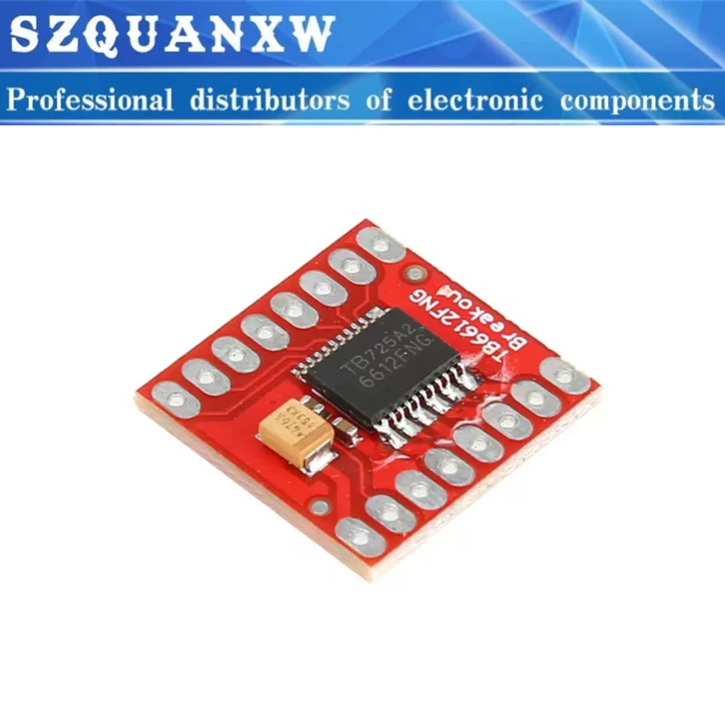 5pcs TB6612 Dual Motor Driver Module 1A TB6612FNG PCB Board for Arduino Microcontroller Better than L298N Electronic DIY