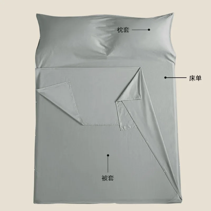 Грязный спальный мешок для отеля, портативный пододеяльник для деловой поездки