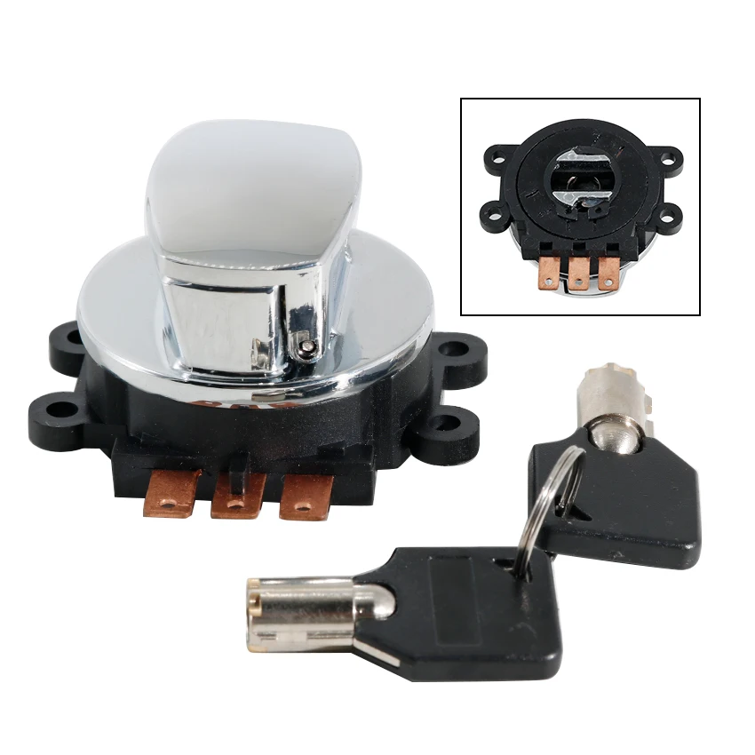 

Для Harley Davidson CROSS BONES ROCKER Shrine FLSTC FLSTF SOFTAIL CUSTOM Dyna Low Rider Замок зажигания мотоцикла 71313-96A