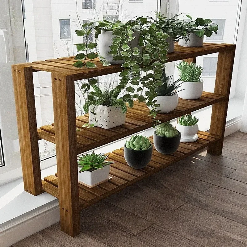 

Balcony windowsill, widened flower rack, single floor, narrow countertop, widened flower pot rack, high and low feet