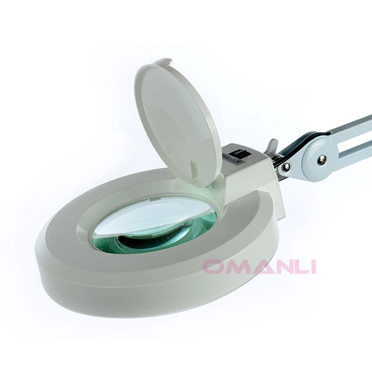 salon use facial steamer with magnifying lamp glass 2 IN 1