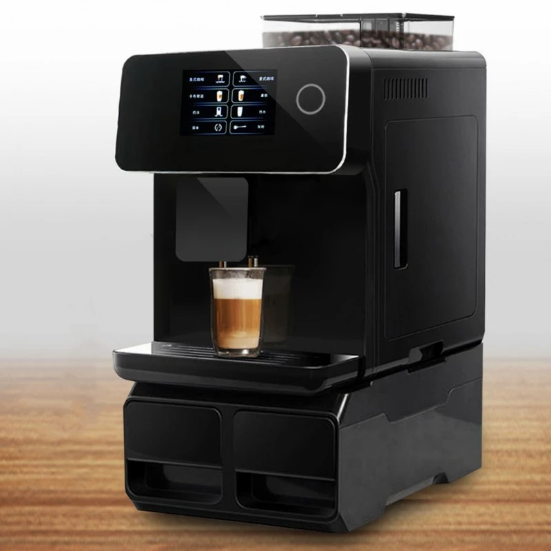 

For Freshly Ground Coffee Machine for Commercial Household Automatic Multi-Function Office Convenience Store