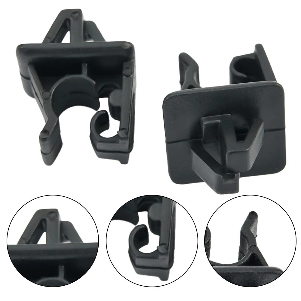 2PCS Front Hood Support Rod Buckle For Honda For Accord For Civic  For CR-V Plastic Car Hood Prop Rod Holder Clips Car Supplies