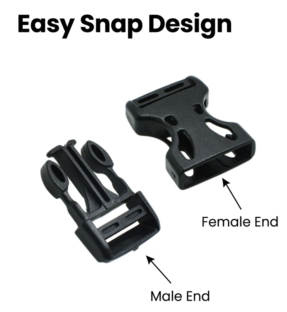 2pcs Plastic Dual Adjustable Buckle For Backpack Straps Luggage Outdoor sports bag buckle travel buckle accessories