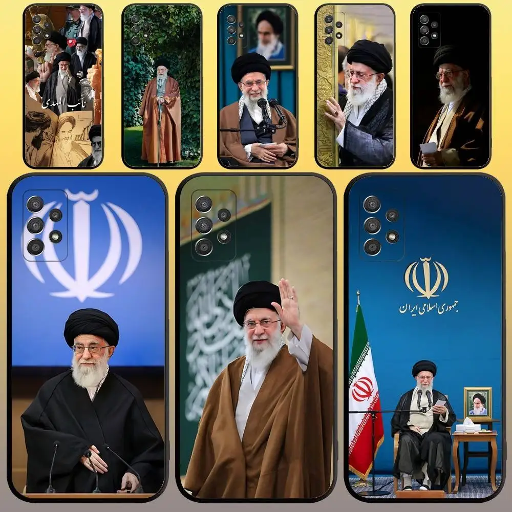 

Ali K-Khamenei Phone Case For Samsung Galaxy A 91,80,73,72,71,53,52,51,22,5G Shockproof Silicone Soft Black Cover