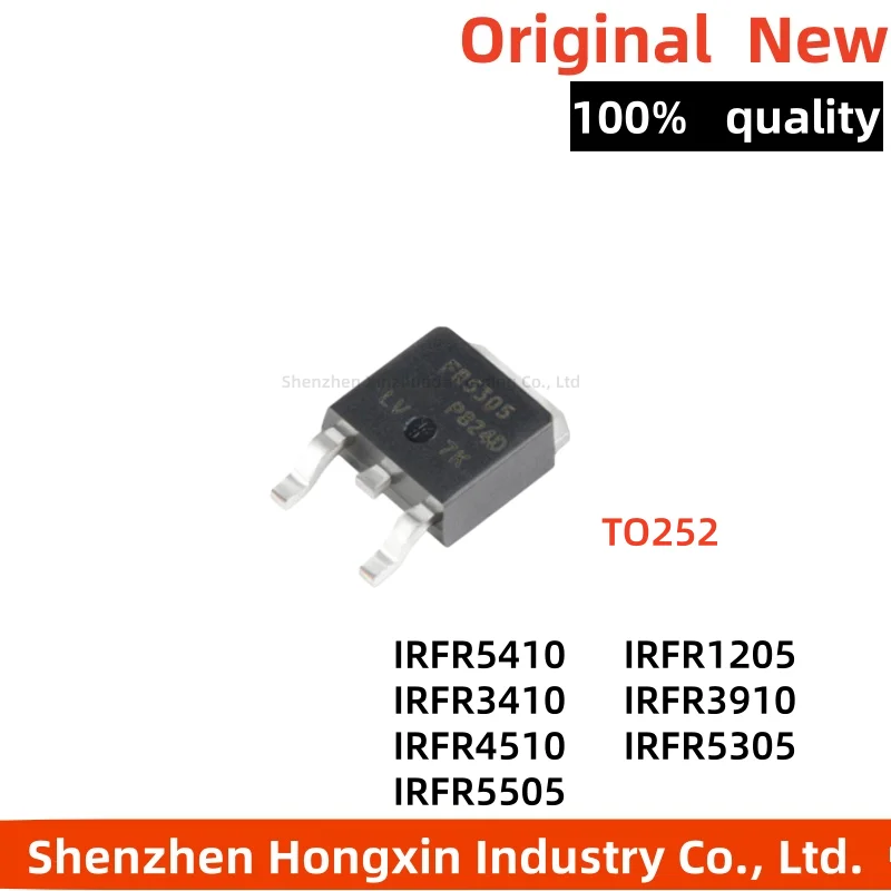

10 pieces of IRFR5410TRPBF FR1205 3410 3910 4510 5305 5410 5505 patch TO252 field-effect transistor